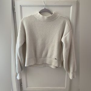 Hollister white XS sweater